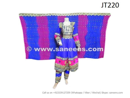 Afghan Women Hand Embroidered Dress