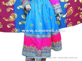 Afghan Bridal Hand Embroidered Dress
