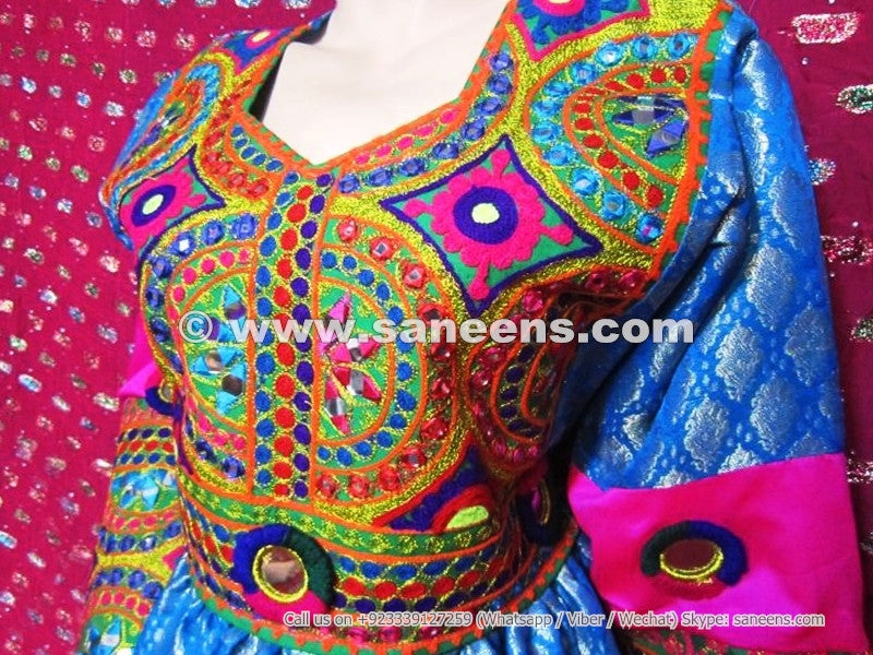 traditional gand e afghani frocks