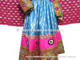 Hand Embroidered Afghan Bridal Dress