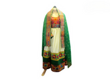 Afghan Bridal Long Gown Dress