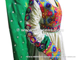 Afghan Bridal Long Gown Dress
