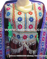 Afghan Bridal Long Gown Dress