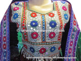 Afghan Bridal Long Gown Dress