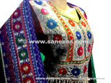 Afghan Bridal Long Gown Dress