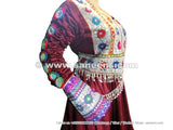 Afghan Bridal Long Gown Dress