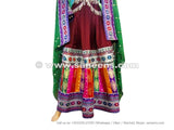 Afghan Bridal Long Gown Dress