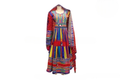 Afghan Bridal Hand Embroidered Long Dress