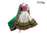 Afghan Bridal Long Gown Hand Embrodiered Dress