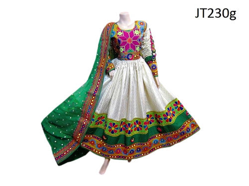 Afghan Bridal Long Gown Hand Embrodiered Dress