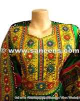 Afghan Women Embroidered Frock