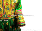 mirrors work afghan wedding costumes