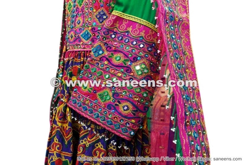 mirrors work afghan persian bridal clothes apparels