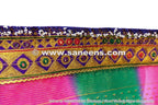 afghan muslim islamic embroidered veil shawl