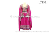 Mirrors Work Afghan Pashtun Bridal Pink Dress Clothes Persian Fashion Frock