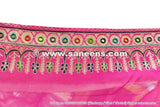 Mirrors Work Afghan Pashtun Bridal Pink Dress Clothes Persian Fashion Frock