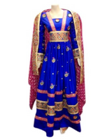 Exquisite Afghan Bridal Gown Dress
