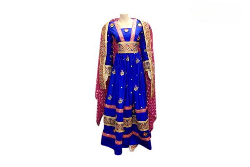 Exquisite Afghan Bridal Gown Dress