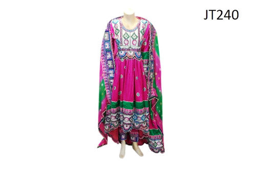 Afghan Bridal Dress Embroidered Gown