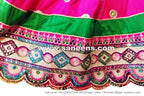 mirrors work nikah night party dress apparel