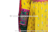 Afghan Bridal Dress Frock Mirrors Embroidery Work
