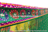 Afghan Bridal Dress Frock Mirrors Embroidery Work