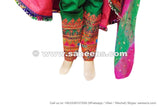 Latest Afghan Hand Embroidered Bridal Dress