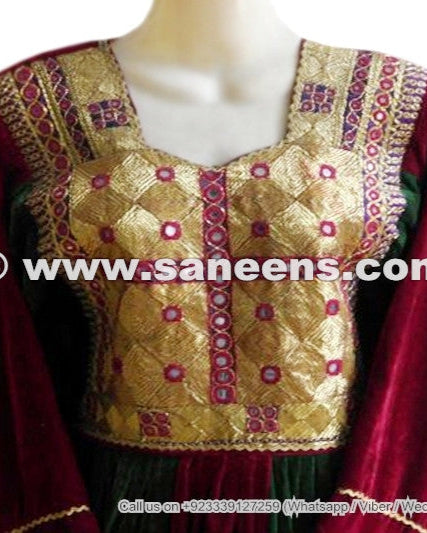 persian wedding clothes frocks in velvet