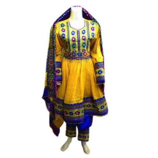 afghan bridal frock