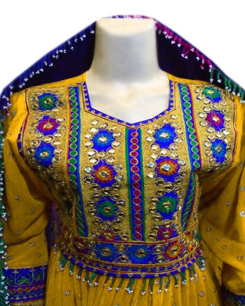 traditional pashtun bridal nikah night long dress frock