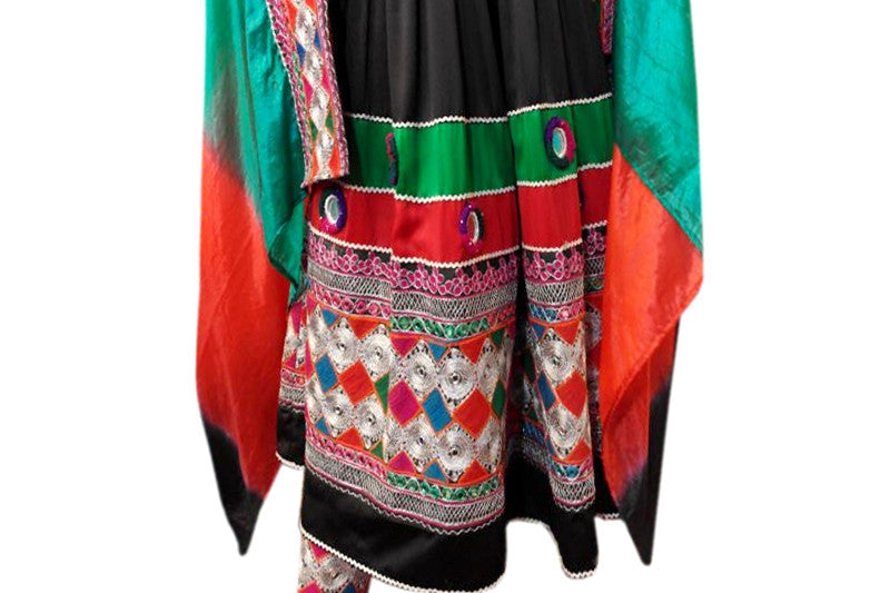 mirrors embroidery work tribal artwork frocks couture