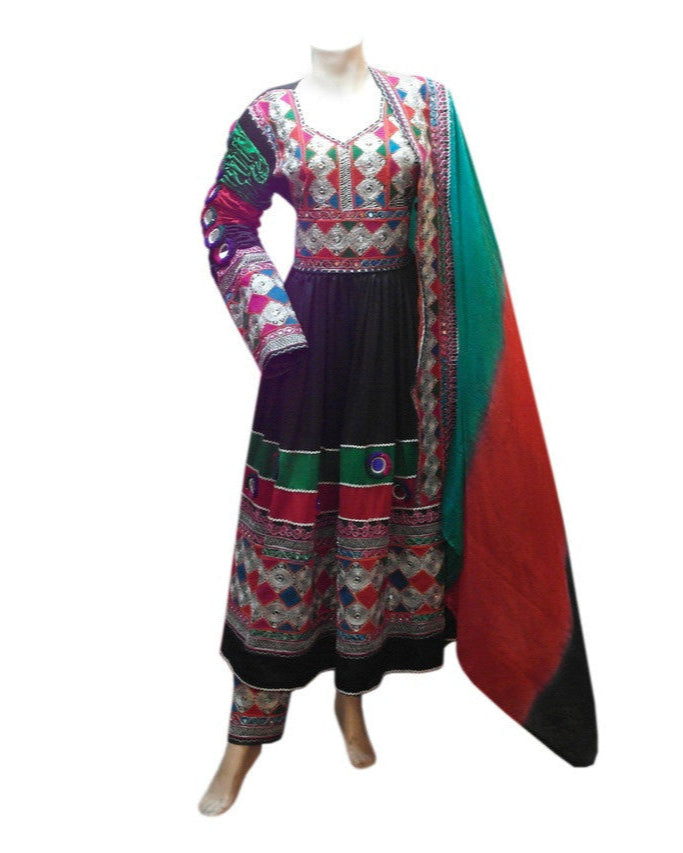 afghan bridal frock