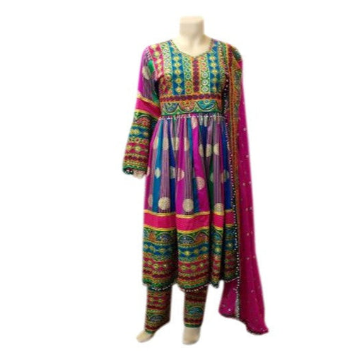 afghan bridal frock