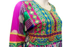 mirrors work afghanistan traditional nikah night dresses frocks