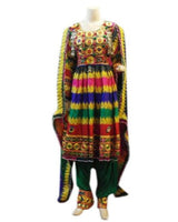 Afghan Persian Bridal Embroidered Dress