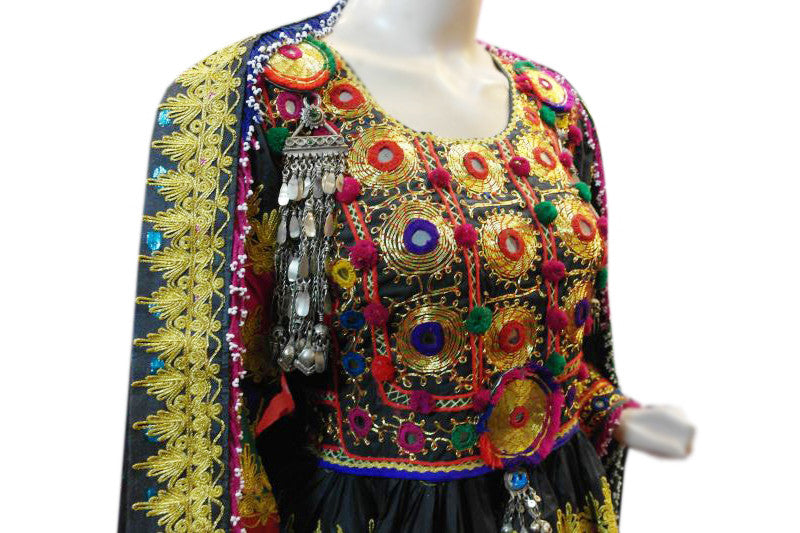 yakhan embroidery work afghan tribal dresses