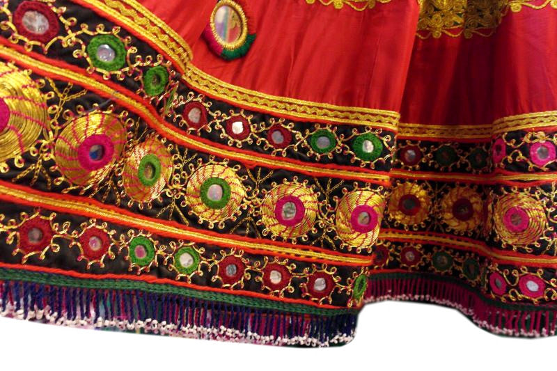 genuine hand embroidery work afghanistan clothes costumes