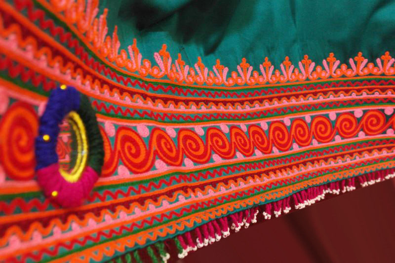 wider skirt afghan dress