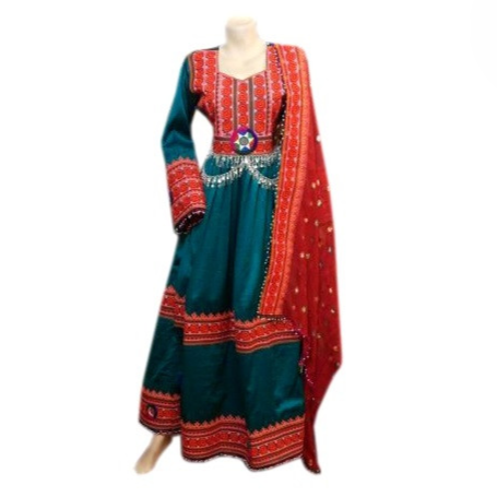 afghan bridal frock