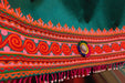 muslim bridal wedding long dress with beautiful embroidery tapestry