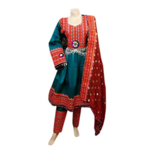 afghan bridal frock