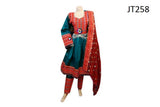 Afghan Bridal Hand Embroidered Dress