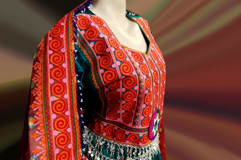 persian pashtun women casual clothes apparels