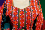 Afghan Bridal Hand Embroidered Dress