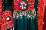Afghan Bridal Hand Embroidered Dress