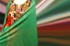 afghan dresses frocks with long veil shawl