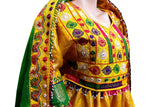Afghan Long Gown Embroidered Dress