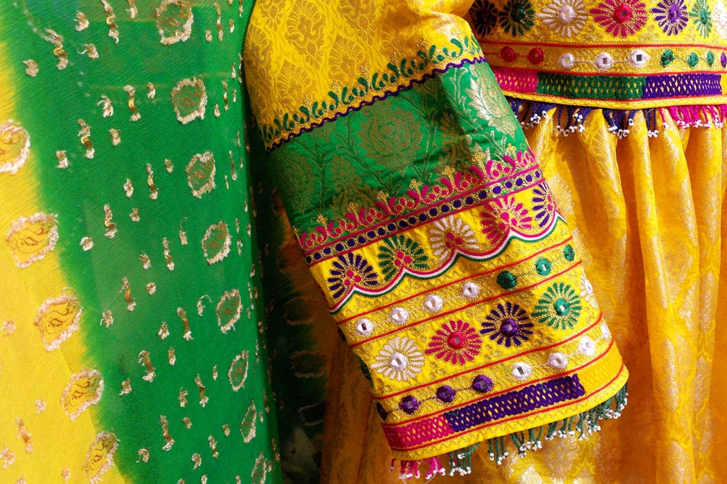 pashtun persian wedding event flower embroidery work dresses costumes online