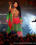 Aryana Sayeed latest song dress, buy new design pashtun bridal frock