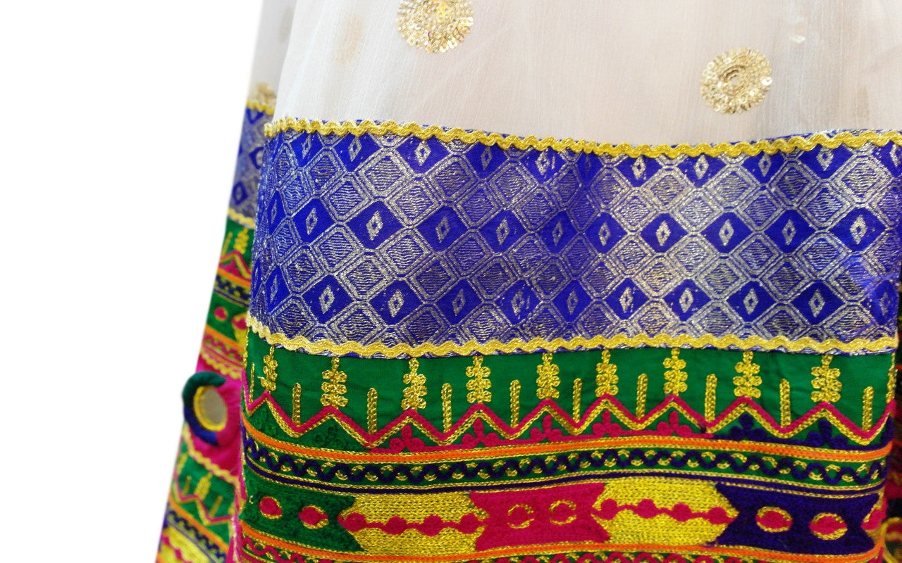 Jamawar Cloth Afghan Dress